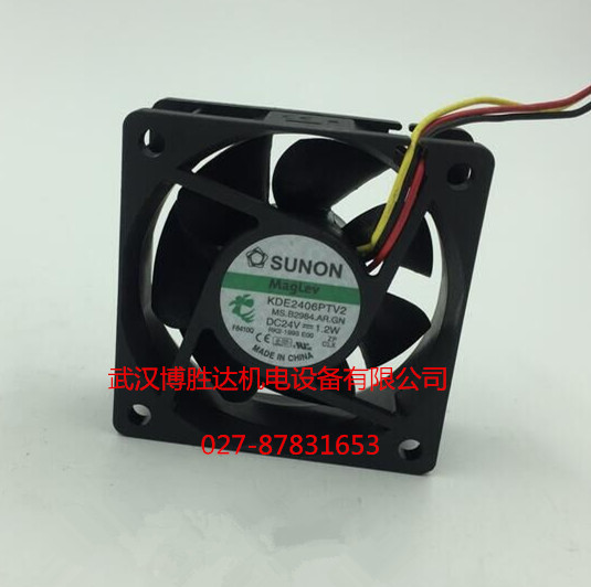 KDE2406PTV2 建准SUNON变频器散热风扇 24V 1.2W 6025