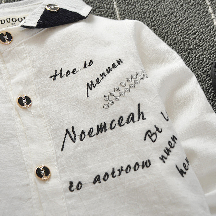 Chemise garcon à manche longue - Ref 2075820 Image 20