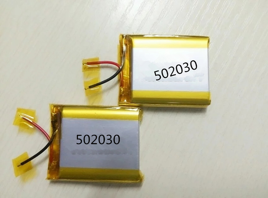502030聚合物锂电池LED灯饰玩具锂电池游戏机锂电池蓝牙耳机音响
