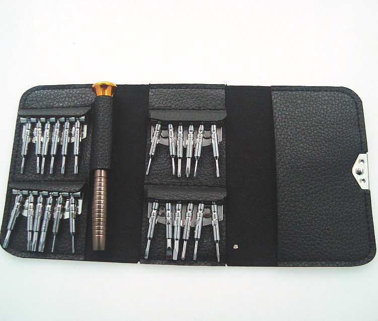 25合一组合螺丝批 多功能螺丝刀 手机笔记本眼镜维修拆机工具套装