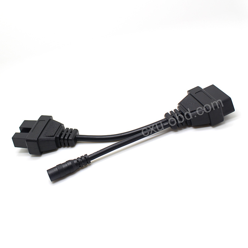 三菱Mitsubishi 12pin to 16pin OBD 2 Cable Mitsubishi 12 pin