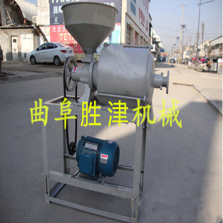 热销稻谷脱皮碾米机 玉米小麦脱皮机碾米机 立式砂轮碾米机