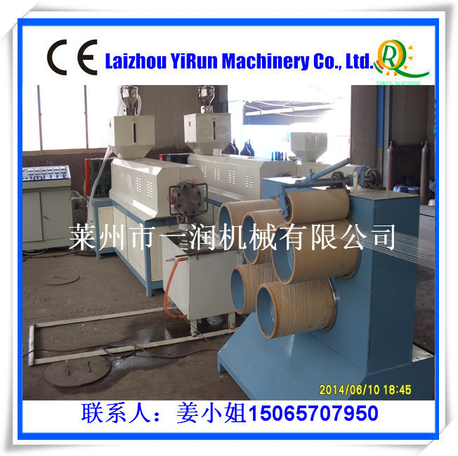 塑料圆丝建工线拉丝机 建筑垂直水平砌墙线挤出拔丝生产设备