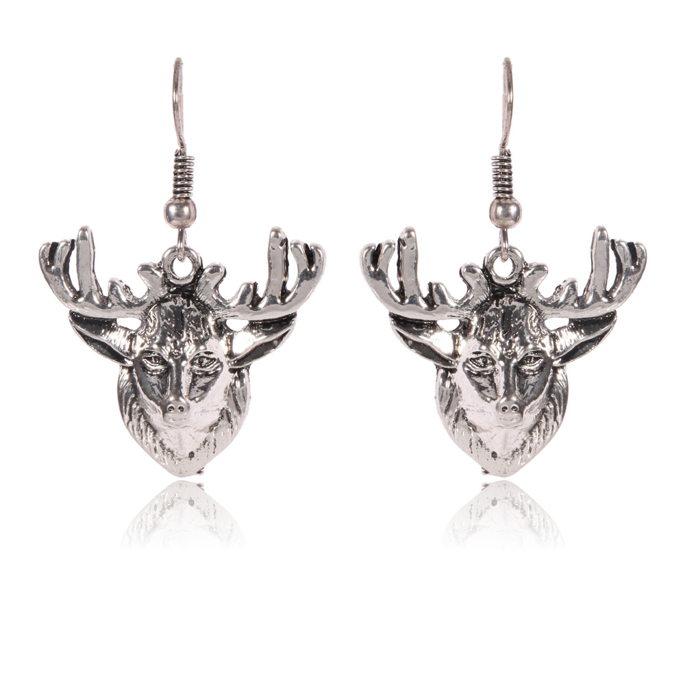 Christmas series deer small animal earrings AliExpress hot selling earrings HY-7281