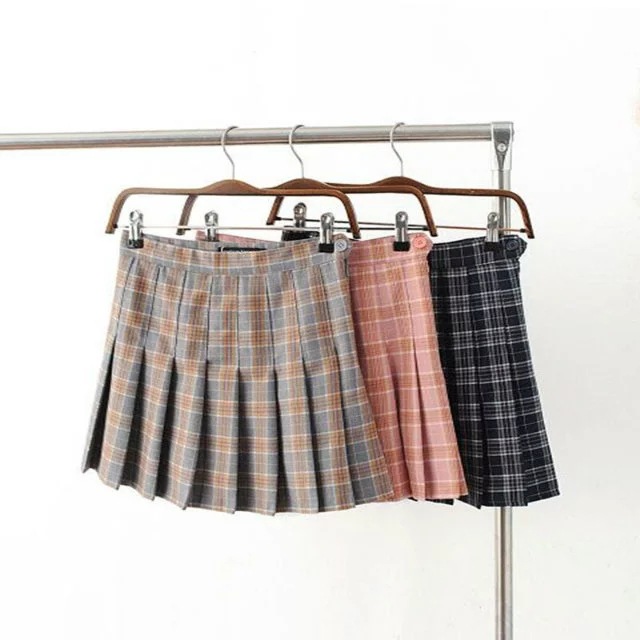 new high-waist pleated skirt  NSHS50603