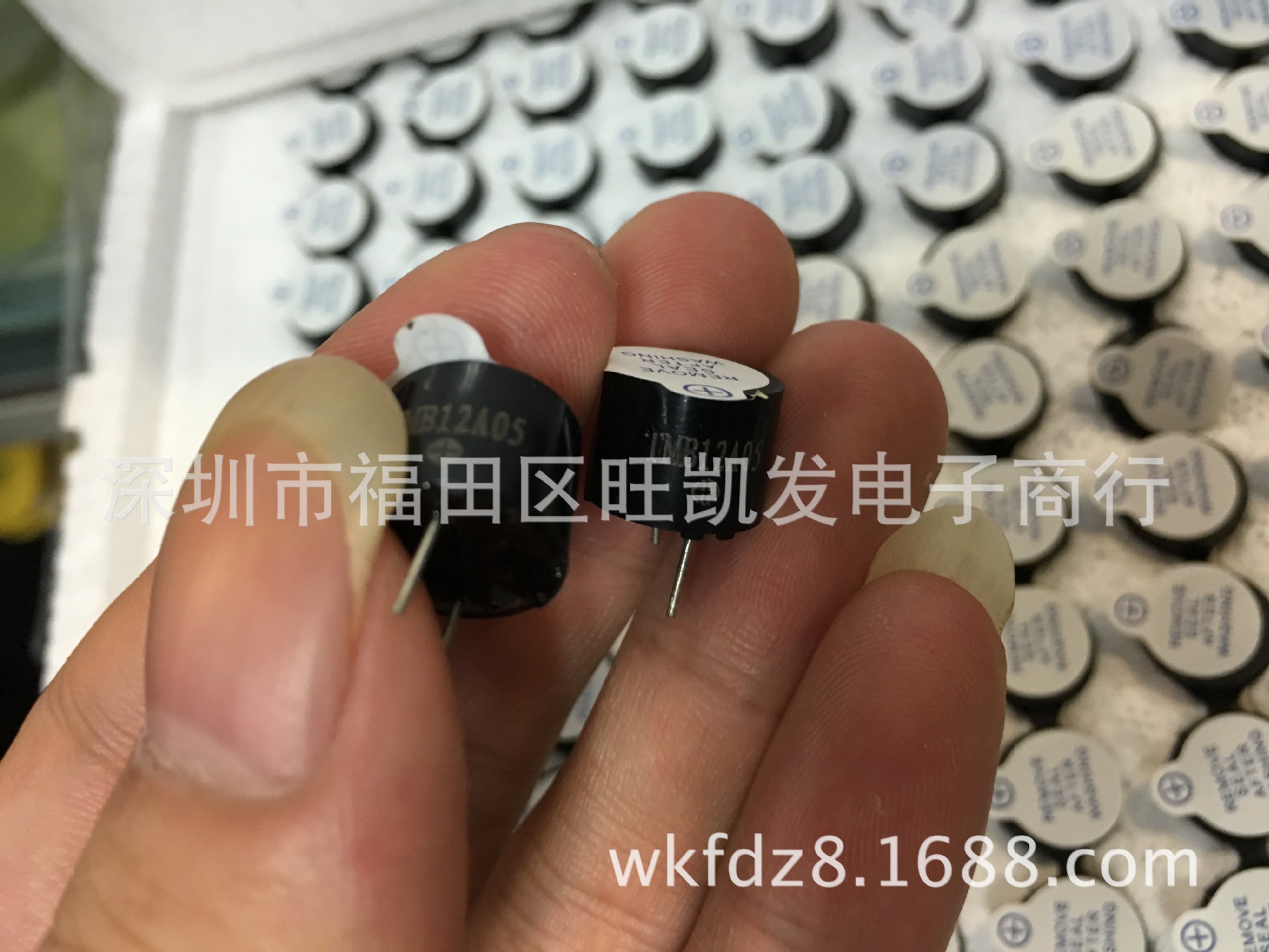 一体有源蜂鸣器 TMB12A05 5V太阳能温度控制仪 温控器专用