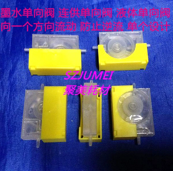 Монохромный обратный клапан чернил обратный клапан питания предотвращает обратный поток чернил увеличивает беглость печати
