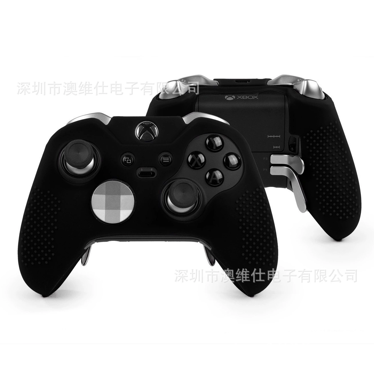 Applicable to Microsoft Xbox One elite version handle Silicone sleeve Xbox One S -handle protective set game accessories