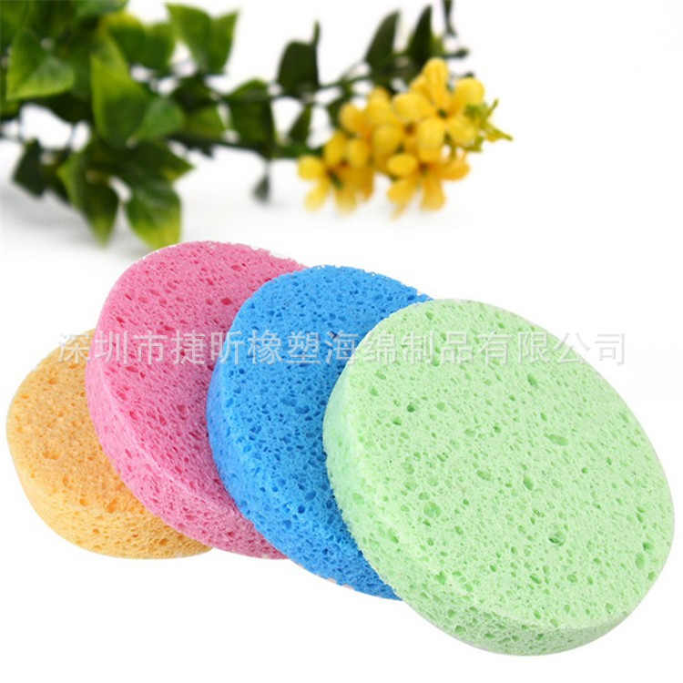 深圳厂家供应烙铁加工成型海绵 除锡清洁干状态压缩木浆棉