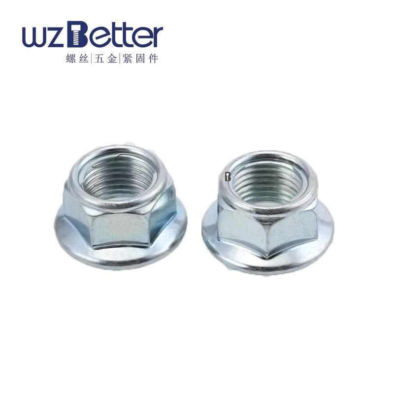 温州百特标准件厂家专业生产产金属锁紧螺母 全金属锁紧螺母
