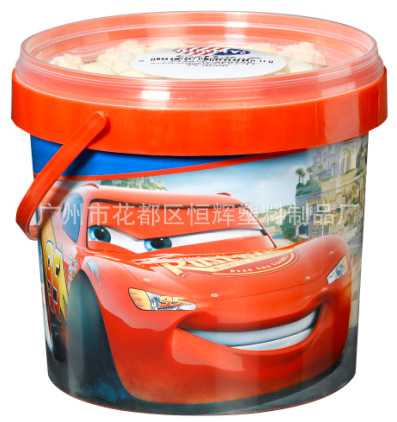 厂家批发 彩印LOGO影院专用爆米花桶 PP塑料桶 压盖密封 现货批