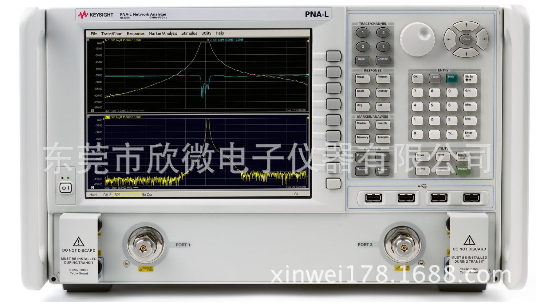 Keysight N5242A PNA-X 微波网络分析仪10M-26.5 GHz