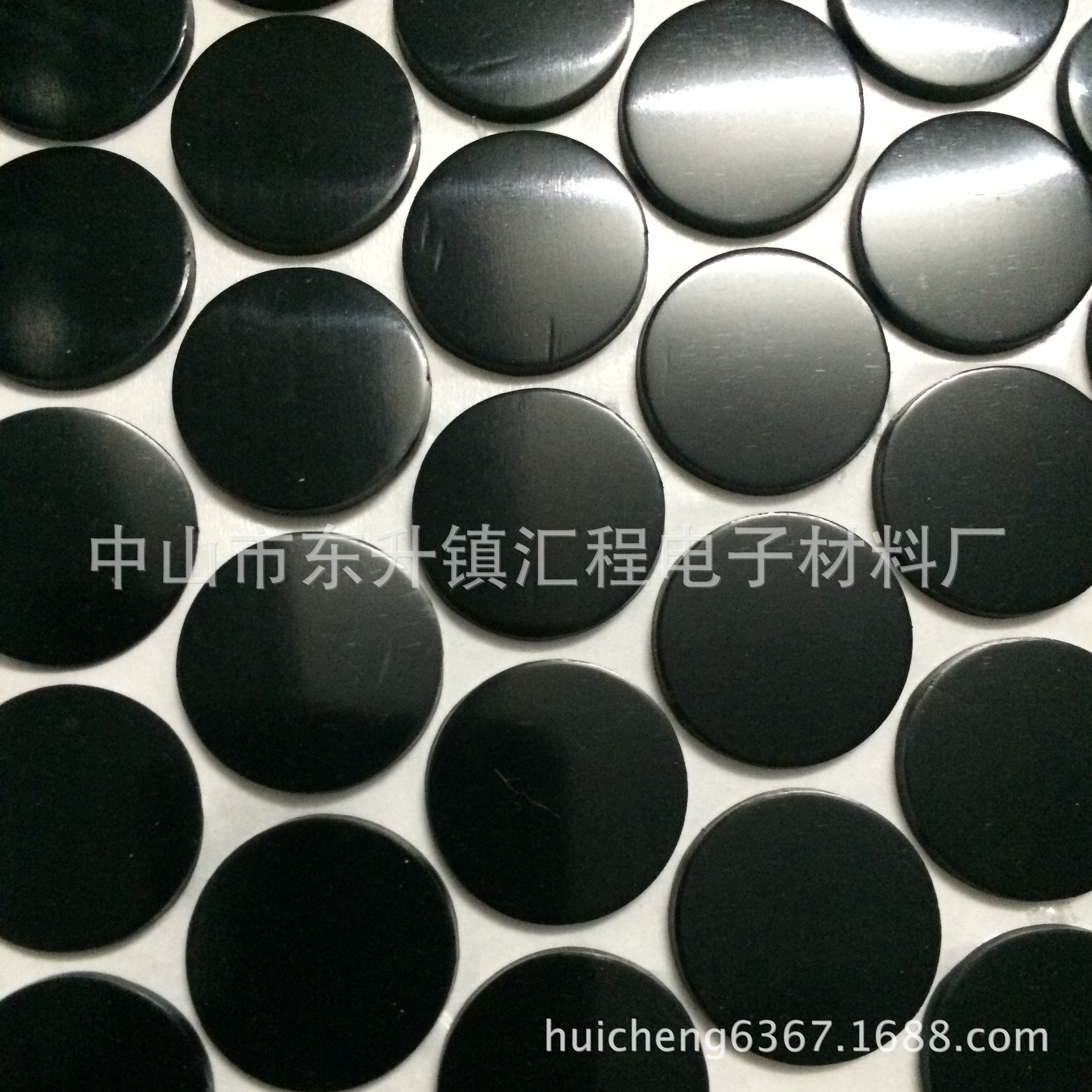 供应耐高温硅胶垫片 黑色防滑脚垫 自粘防水减震垫圈免费拿样