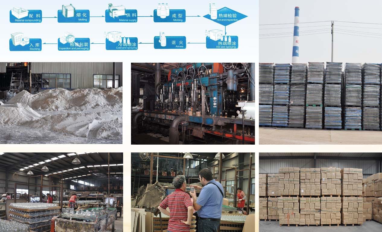 六棱形磨砂飲料瓶冷泡茶玻璃瓶子木塞蓋彩虹瓶許願_詳情