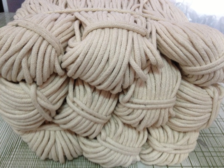 新疆棉花制造本白八股三股棉绳 1mm-5MM 现货棉绳 彩色棉绳|ms