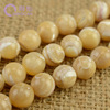 Organic round beads, accessory handmade, wholesale