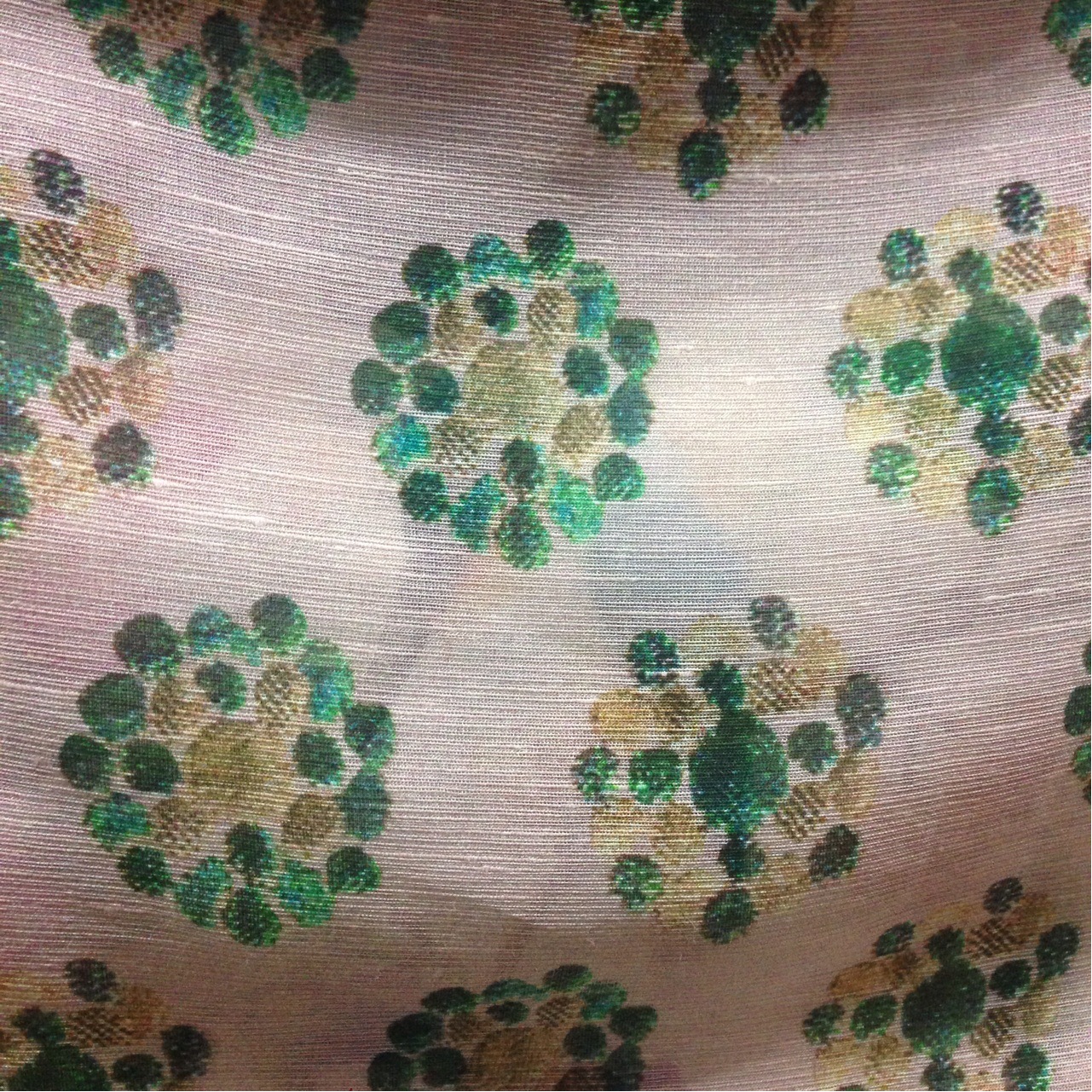 真丝麻面料 数码印花 高档服装面料 手感超柔面