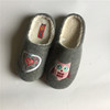 Alibaba custom foreign trade export home slippers, Italian felt cotton slippers, embroidered flower women's slippers