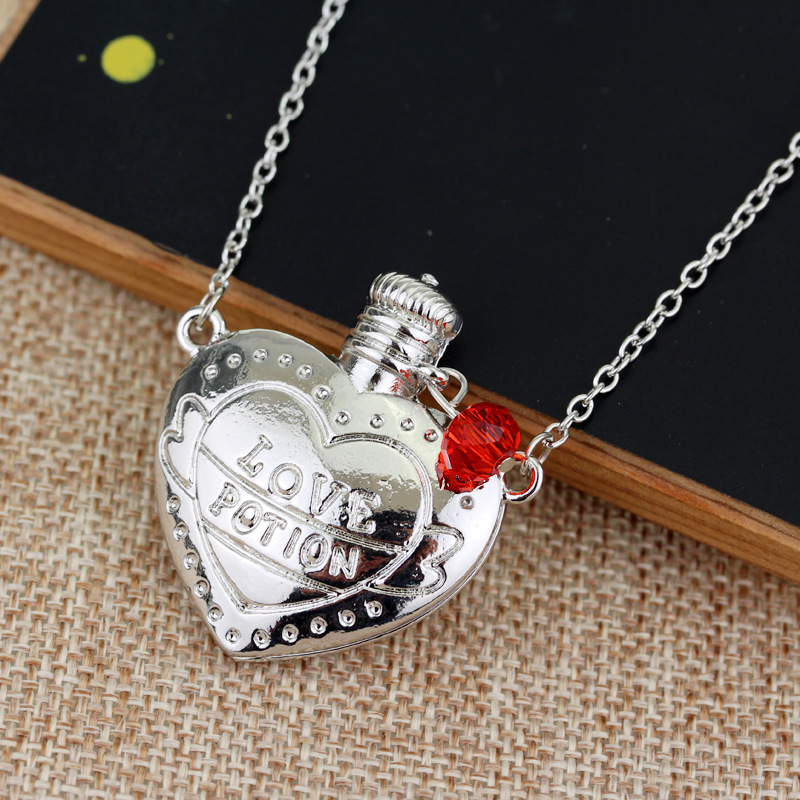 1 Piece Elegant Heart Shape Alloy Plating Unisex Pendant Necklace display picture 5