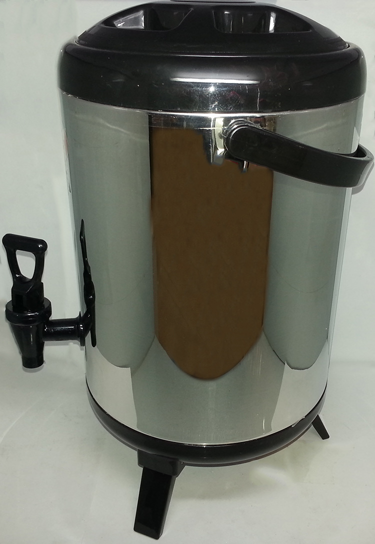 Factory direct sales of stainless steel milk tea buckets, soup buckets, insulated soup buckets, milk tea buckets with faucets, hand-held buckets, self-service soup buckets detail image 3