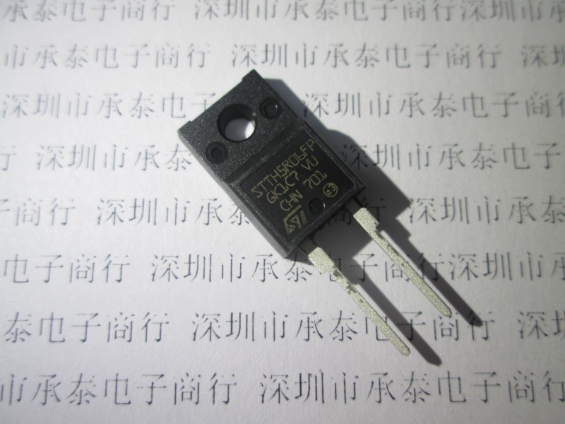 整流二极管 STTH5R06FP TO-220F 原装正品