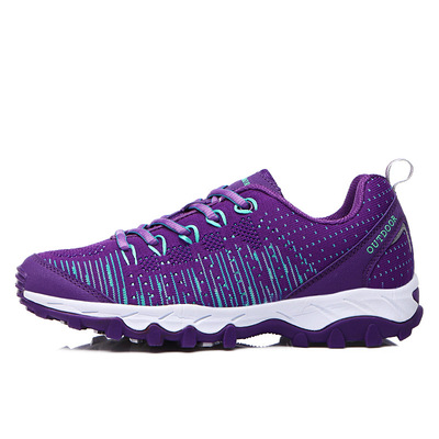 2017春夏登山鞋情侣款徒步鞋户外鞋飞织跑步鞋男轻便防滑女运动鞋|ms