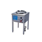 Перетекатель -Фрэд -газовый ветерок, плита, ветер с низким давлением, пирожник с ожесточенной печью в ресторане.