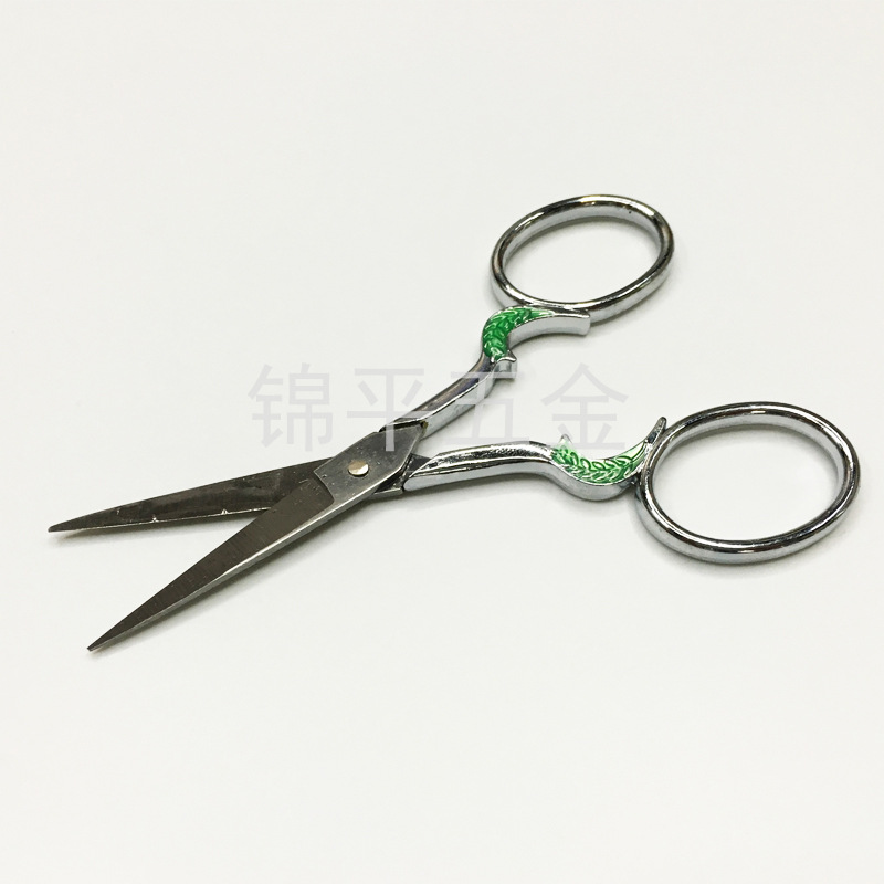 复古树叶小剪刀 DIY家用裁剪工具详情图8