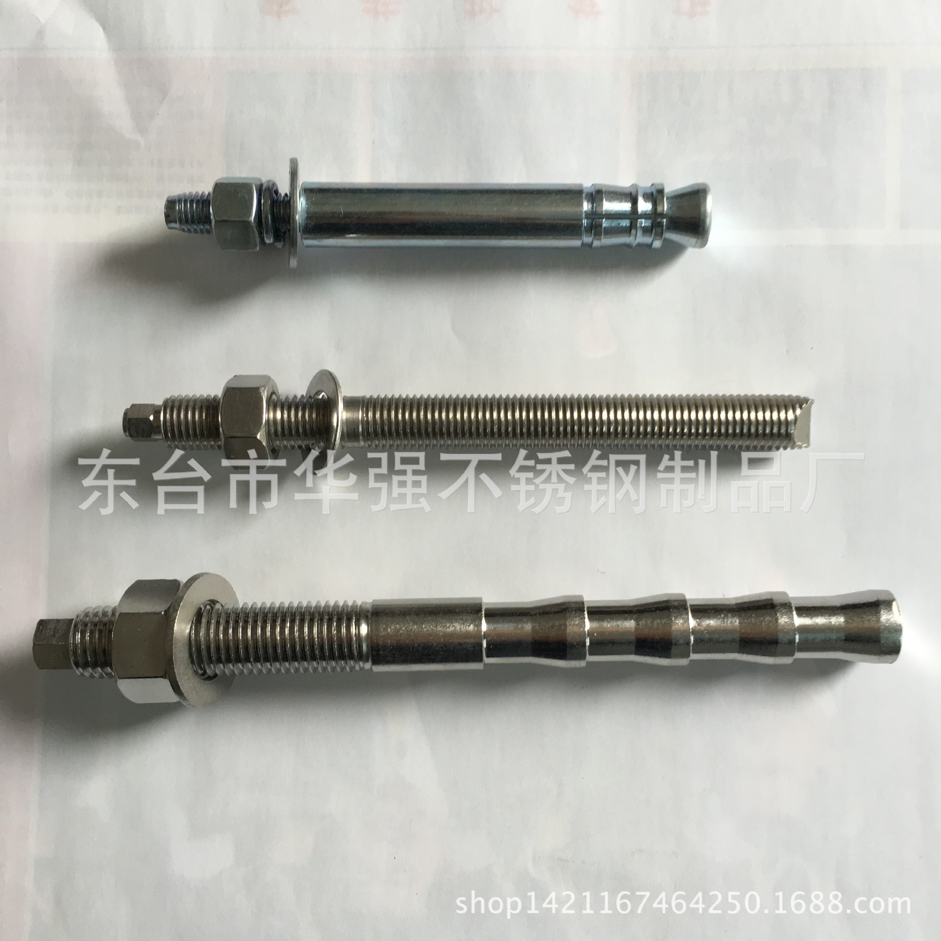 不锈钢化学锚栓 不锈钢机械锚栓M12×160mm化学锚栓-阿里巴巴