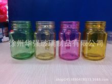 批发定制玻璃梅森杯创意咖啡茶杯墨西哥公鸡杯450ml吸管饮料瓶