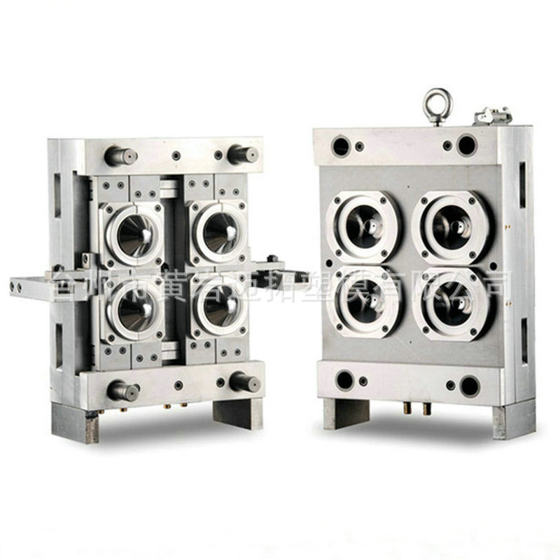 一出四针阀式热流道广口瓶坯模具