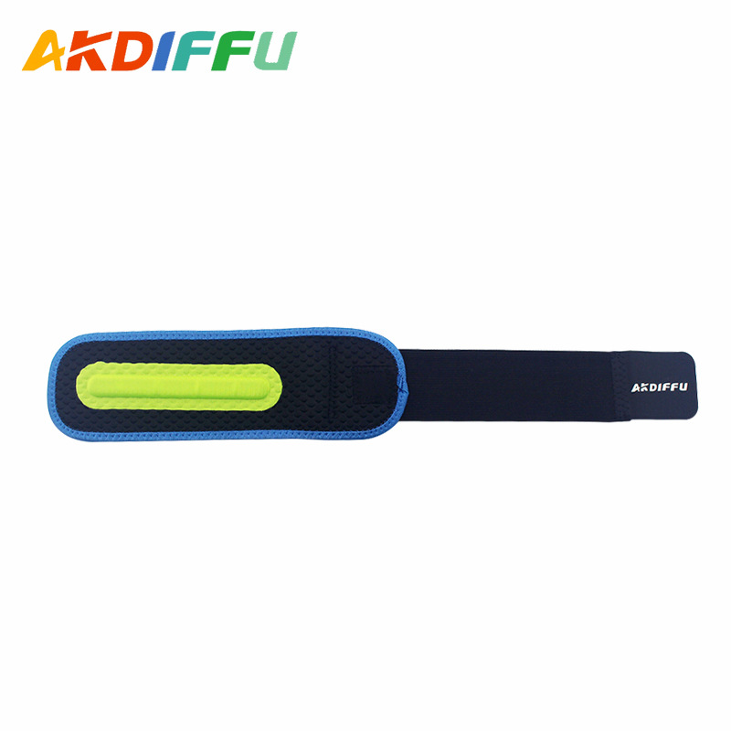 Aikedifei presurizado pulsera de silicona negro ajustable pulsera baloncesto levantamiento de pesas equipo de protección al por mayor