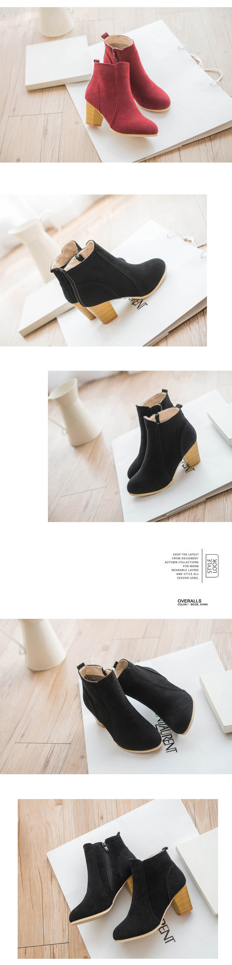 Bottes femme en PU artificiel - Ref 3355001 Image 13