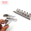 38mm stainless steel round head ticket clip iron folding office stationery metal bill clip financial clip