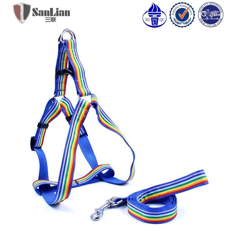 Тройной печатные товары для домашних животных Лента Тяговый ремень для собак Нагрудный ремень Тяговый трос Тяговый ремень Цепь для собак