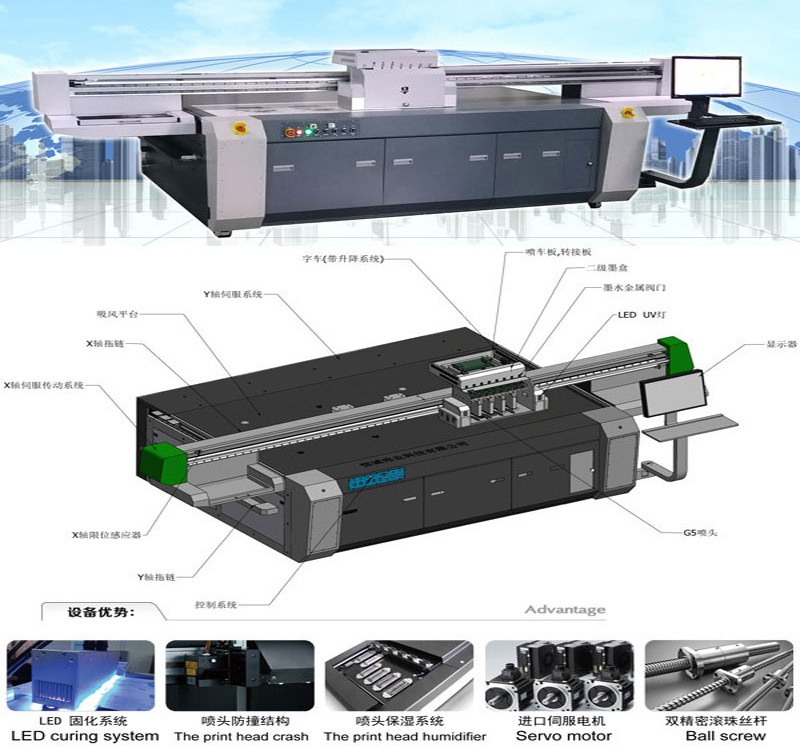 江苏拉杆箱UV平板打印机