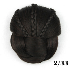 AliExpress Supply New Hair Bags High Temperature Wire Braids Ladies Bun Wigs Wholesale