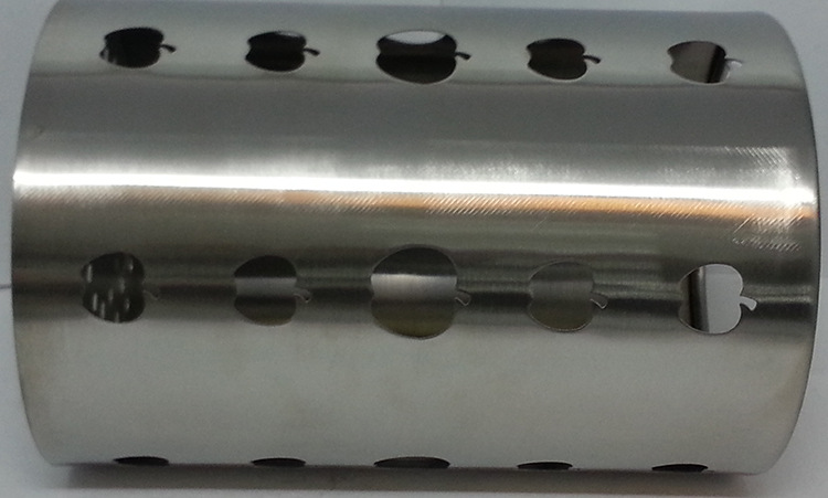 Factory direct sales of stainless steel chopstick cages, apple seat punching chopstick buckets, restaurant tableware buckets, cookware buckets detail image 8