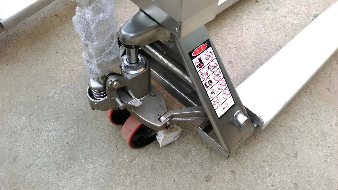 不銹鋼帶打印叉車秤 7-2