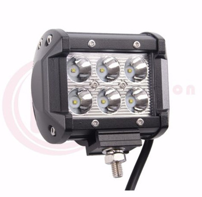 10 4 inches. 18W CREE LED Work Lights BAR Light Drive JEEP truck SUV Headlight