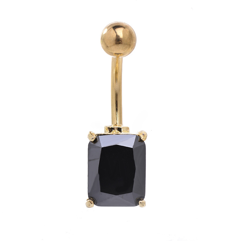 Pointed labret stud close-up product detail