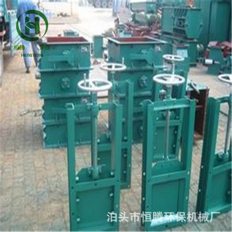 平板闸门气动插板阀DN400圆口带气缸闸板阀 全密封不锈钢螺旋闸阀