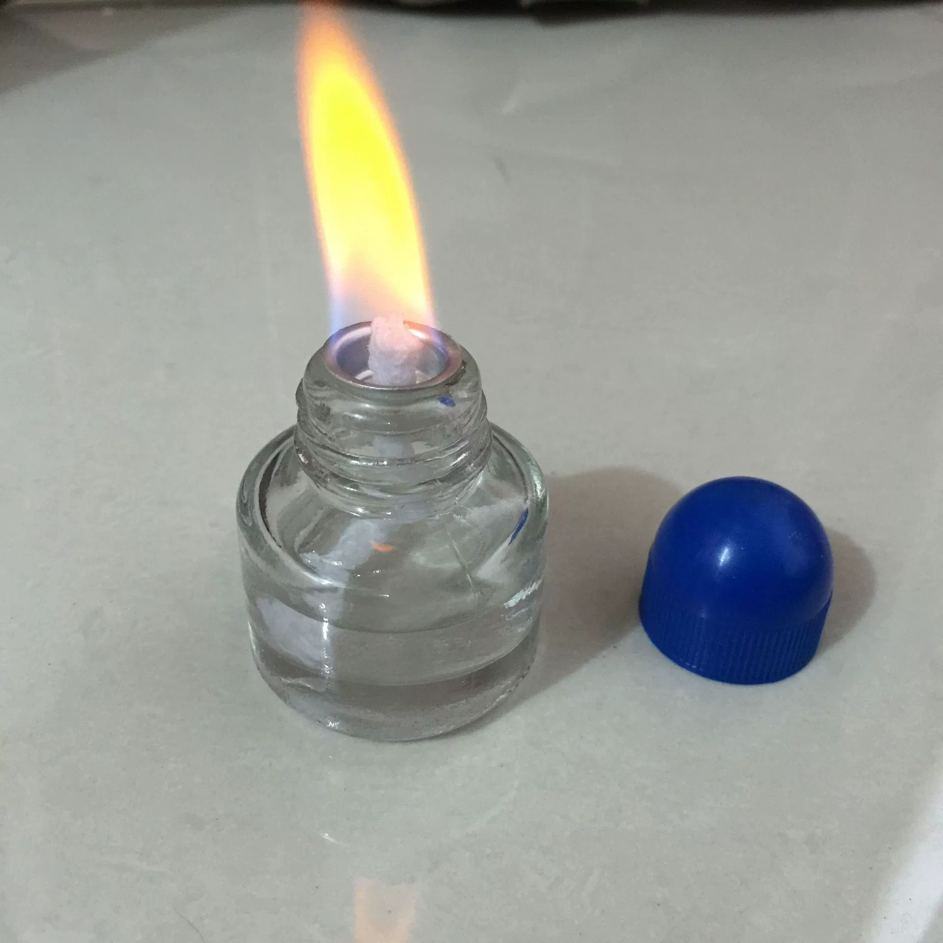 Новый герметичный 25 мл мини портативный продукт прямой продажи демонстрационный стеклянный спиртовой светильник утолщенное экспериментальное оборудование для кипячения чая