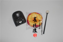 厂家直供用品法器 黑檀木鱼台湾实木木鱼赠垫