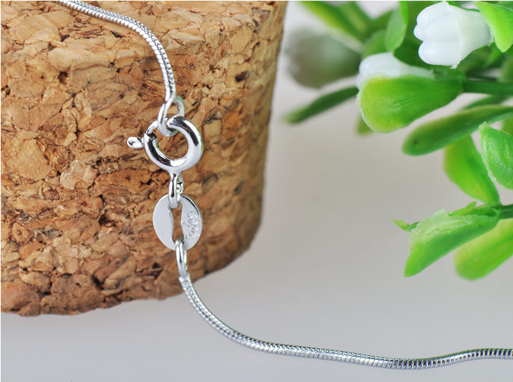 Silver Korea Geometric necklace(40cm) NHDY0007-40cm