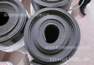 Black rubber plate EPDM oil-resistant wear-resistant rubber gasket can be processed zero-cut engraving drilling