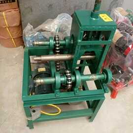 包邮厂家直销电动滚动大棚弯管机76重型折弯机滚圆机圆管方管63型