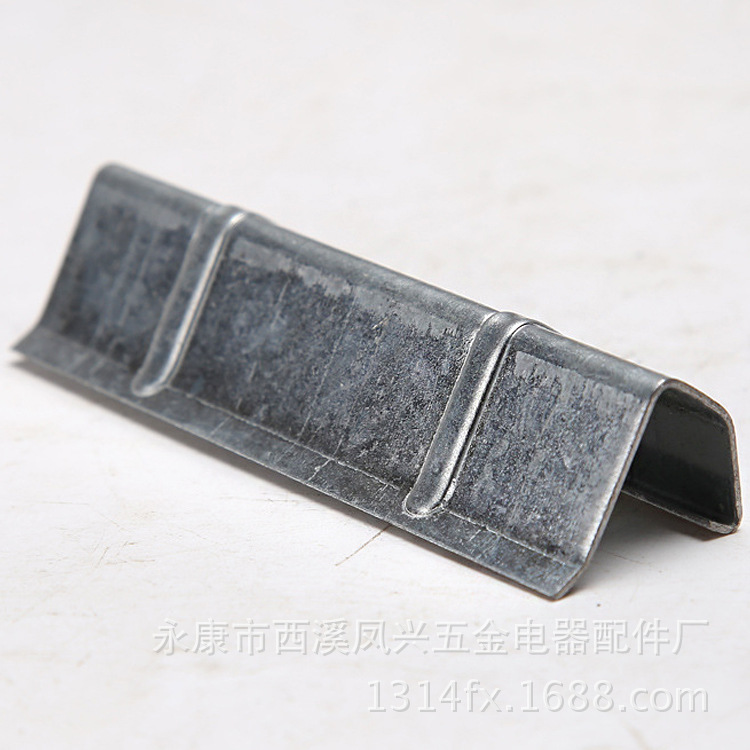 厂家批发1 0厚度共板法兰风管卡条镀锌卡码白铁皮卡条 阿里巴巴