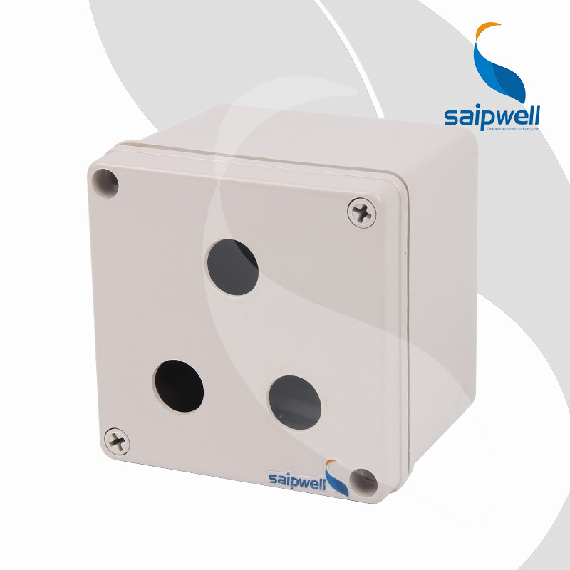 赛普供应三孔防水按钮盒 SA-3W-1212S机旁开关盒 按钮接线盒