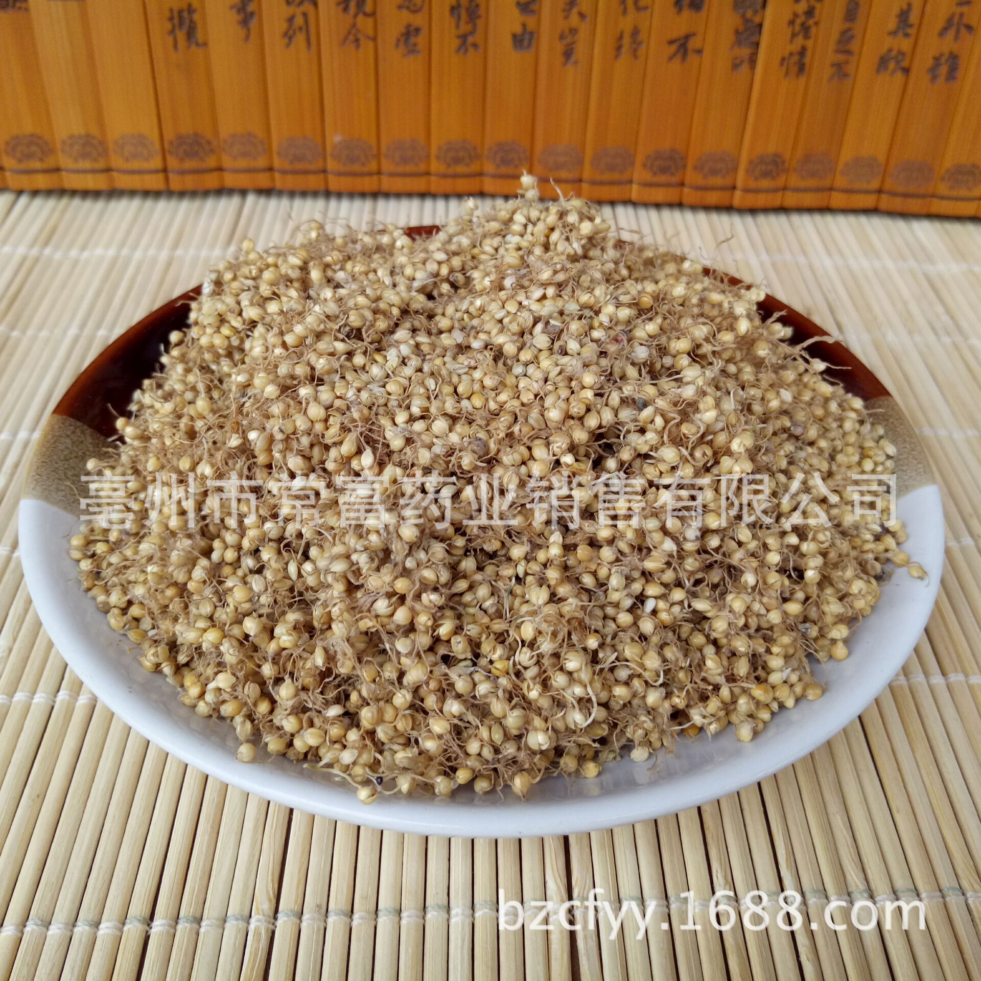 Dried Setaria Sprouted Grain Gu Ya 谷芽 Sprouted Millet Grain TCM Herbal Ingredient 500g in use